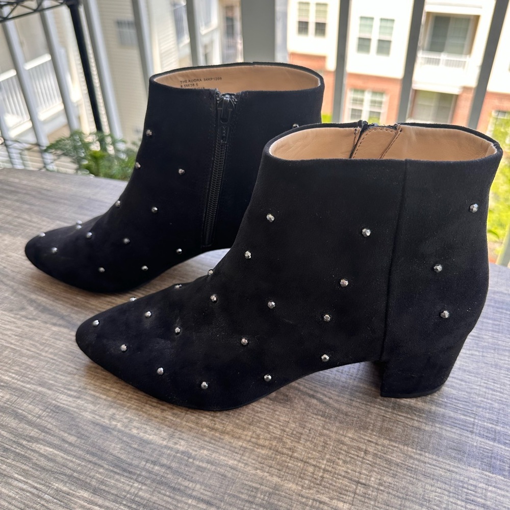 Katy Perry Studded Black Booties